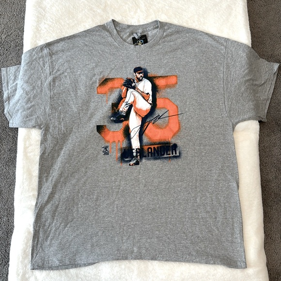 2018 Houston Astros Justin Verlander #35 T-Shirt size XXL - Picture 2 of 8